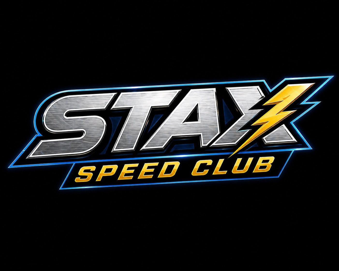 STAX Speed Club cheetah badge